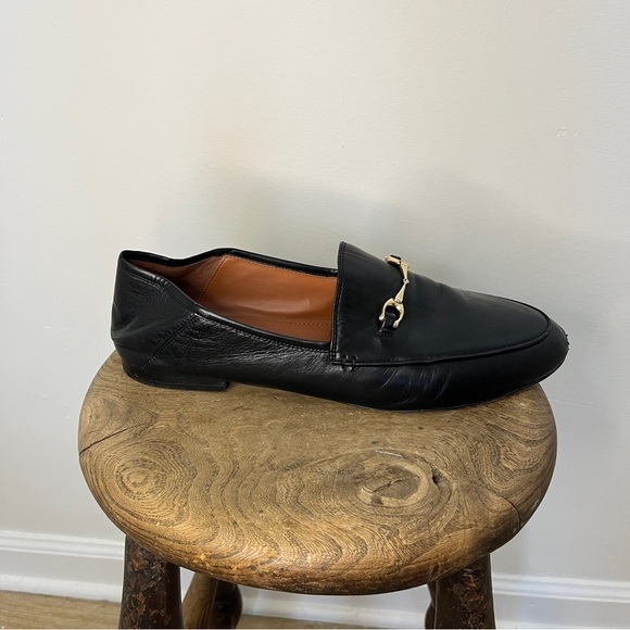 Coach Hayley Leather Loafers in Black Size 11 - Picture 9 of 9